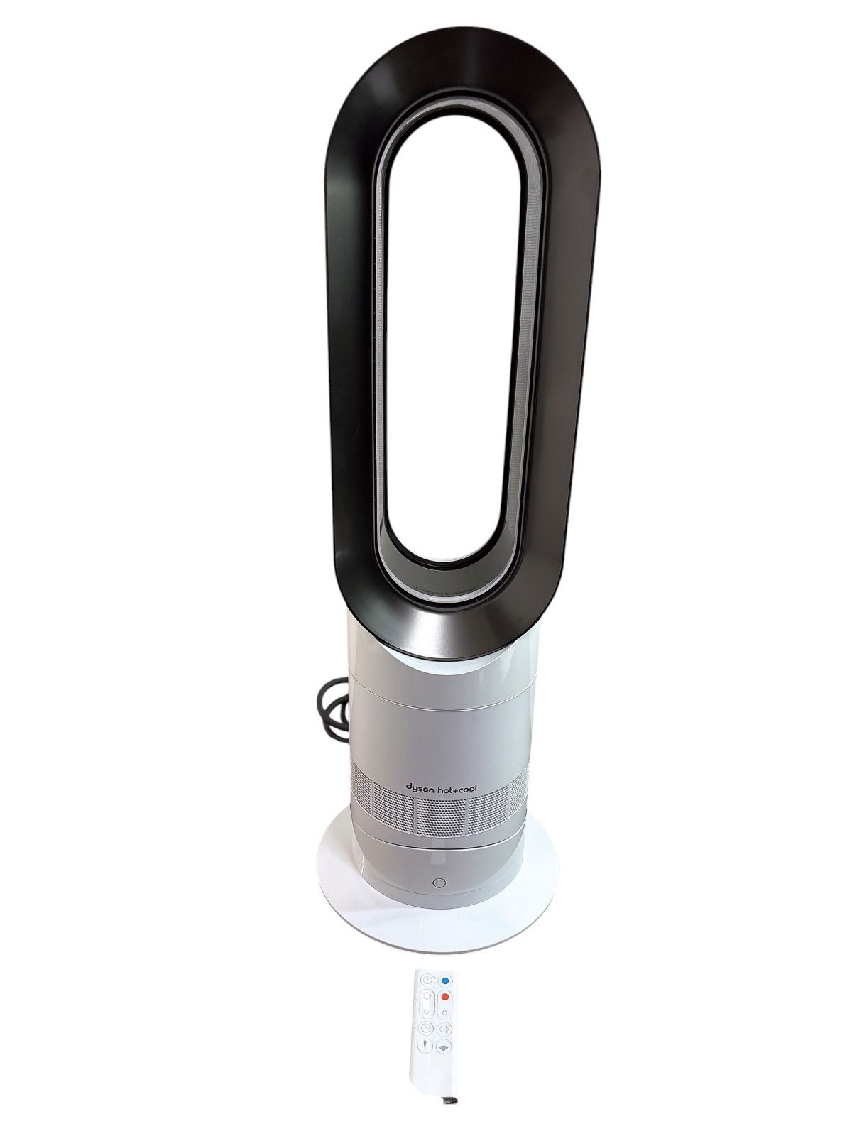 【美品】Dyson ダイソン AM09 Hot+Cool セラミックファンヒーター 羽根なし扇風機 2019年製 リモコン付 動作確認済み