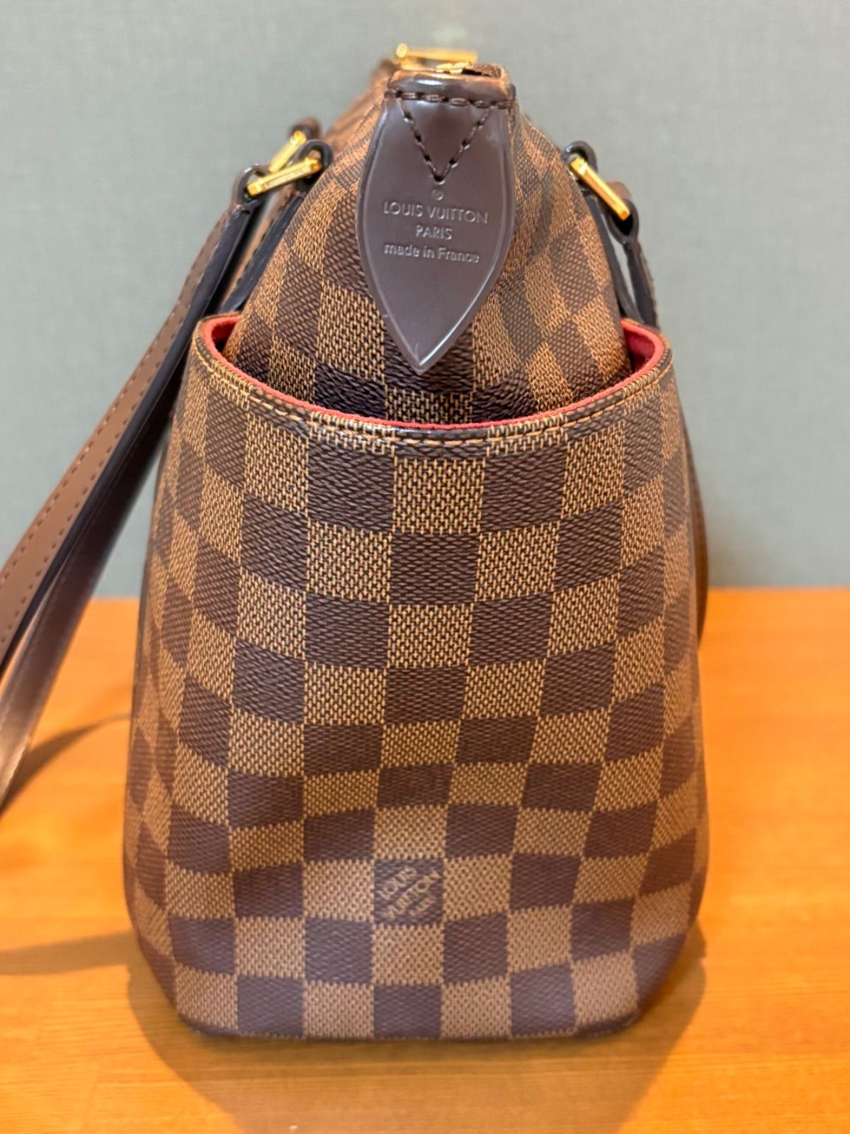 LOUIS VUITTON ルイヴィトン ダミエ エベヌ トータリー　トートバッグ