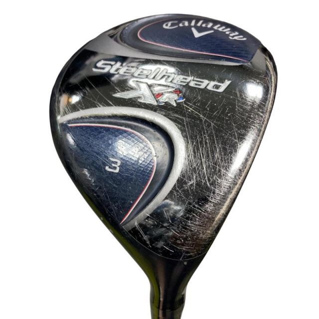 【中古】 キャロウェイ STEELHEAD XR 3W フェアウェイウッド FW Speeder EVOLUTION III FW 60 (フレックスS) メンズ 男性用 右利き 右用 Cランク ゴルフクラブ