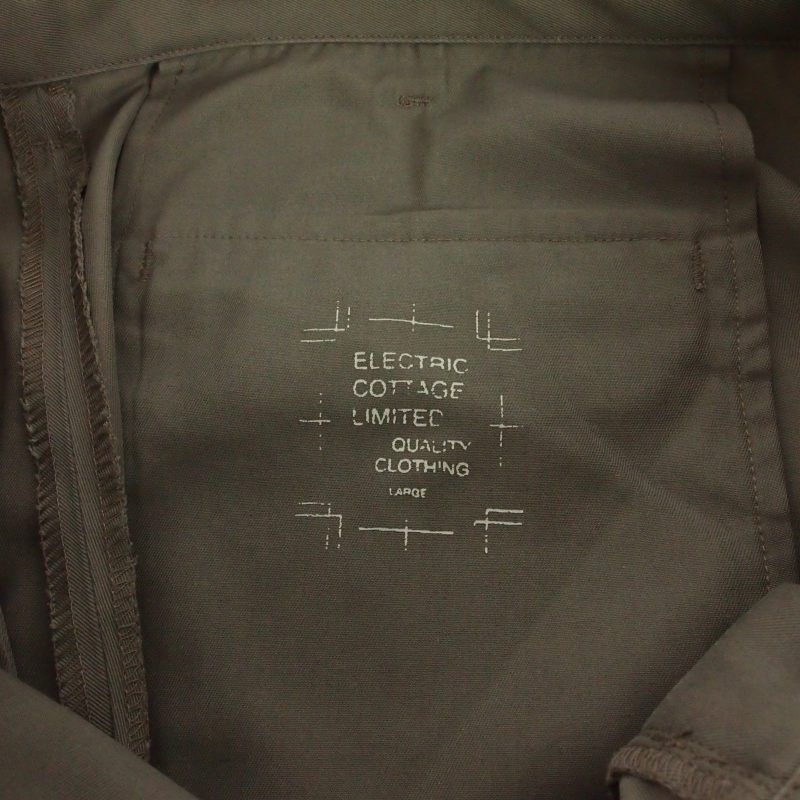 エレクトリックコテージ ELECTRIC COTTAGE 90s ストレートシルエット チノパンツ L ベージュ