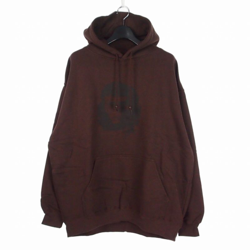 サー SSUR レベルエイプ REBEL APE 90s チェ・ゲバラ スウェットパーカー フーディー L ブラウン 茶