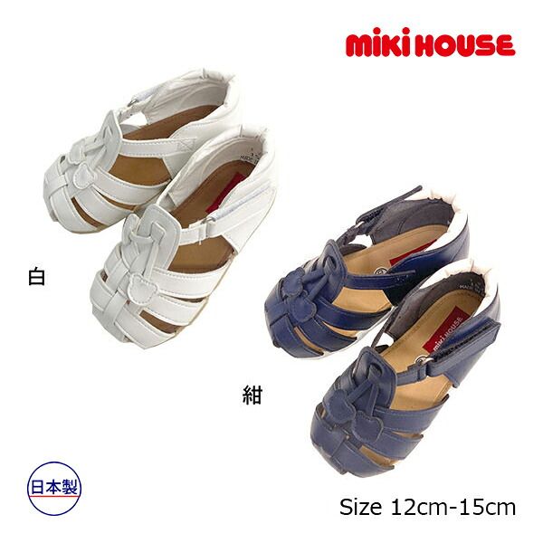 [정품] [신품] ● 20% OFF 세일 ● 미키하우스 미키하우스 베이비 샌들 썸머 슈즈 (12cm 12.5cm 13cm 13.5cm 14cm 14.5cm 15cm) 샌들 걸스 아울렛