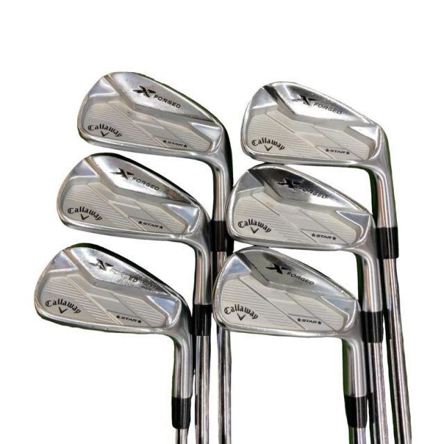【中古】 キャロウェイ X FORGED STAR 6S アイアンセット IR NS PRO MODUS3 TOUR105 (フレックスS) メンズ 男性用 右利き 右用 Cランク ゴルフクラブ 41,740円