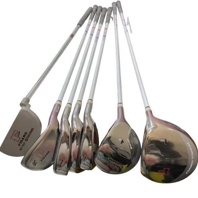 【中古】 マジェスティゴルフ(旧マルマン) FIGARO(2011) ピンク 7S レディース クラブセット CS FIGARO (フレックスL) レディース 女性用 右利き 右用 Cランク ゴルフクラブ 8,549円