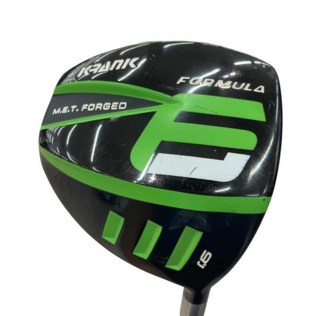 【中古】 KRANK GOLF FORMULA 6 9° USA ドライバー DR 純正特注シャフト (フレックスS) メンズ 男性用 右利き 右用 Cランク ゴルフクラブ
