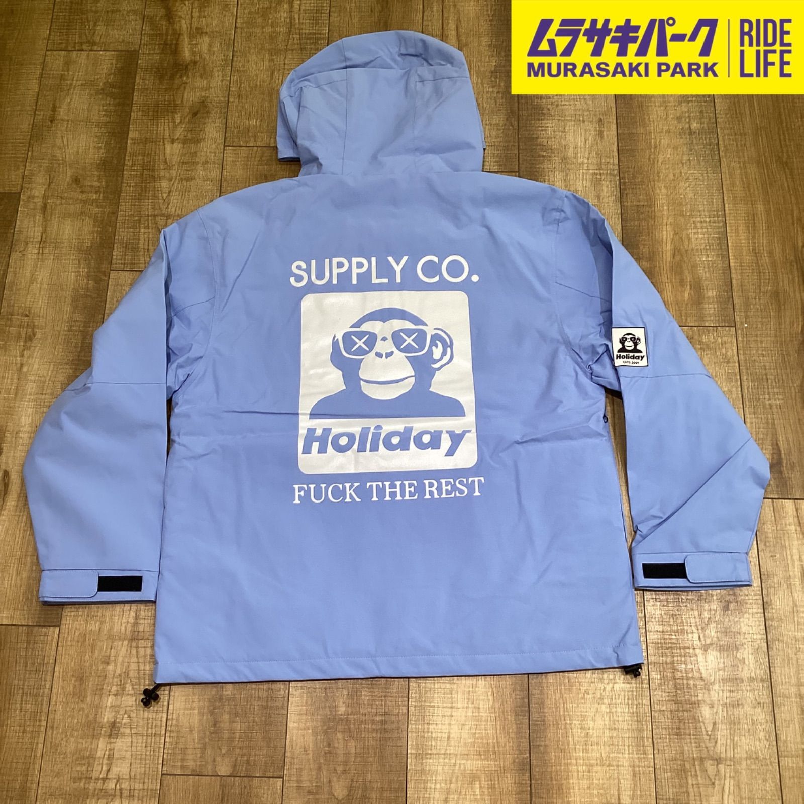 【新品未使用スノーボードウェア】　HOLIDAY　PULLOVER JACKET　L　Saxe　25ー26モデル 9,360円
