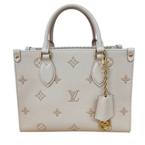 ♪Louis Vuitton ルイヴィトン モノグラム・アンプラント オンザゴーPM M14403 ストラップ欠品 トートバッグ レディース