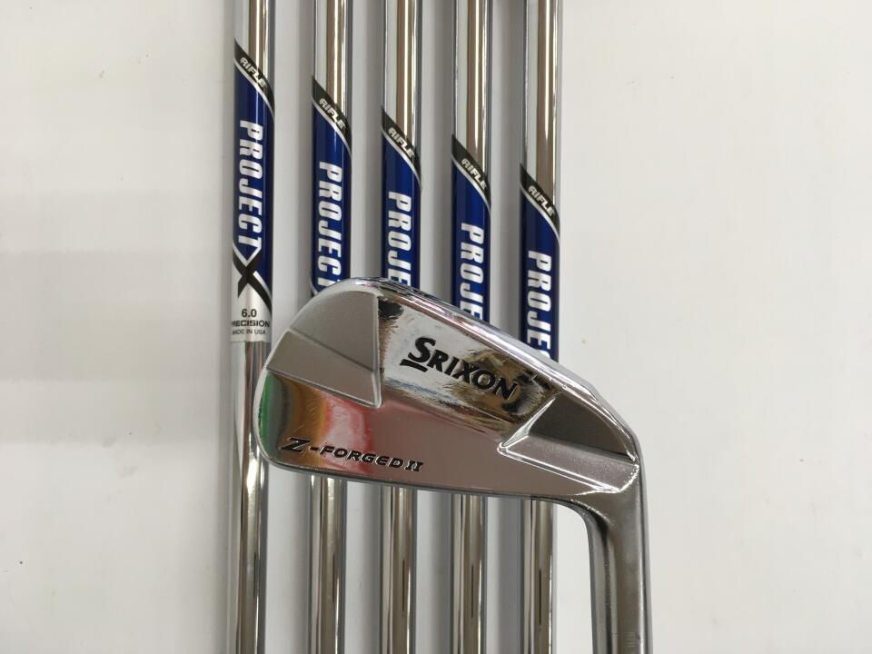 ダンロップ　SRIXON Z-FORGED 2　PROJECT X　6フレックス　アイアンセット　中古　ゴルフドゥ！水戸店【最短即日発送】