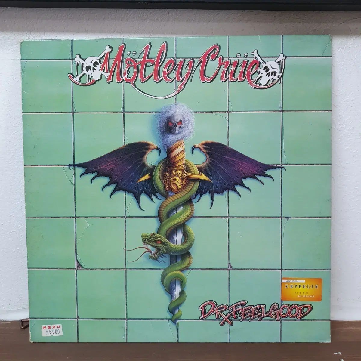 ザ・モトリー・クルー LP 1990 オアシス