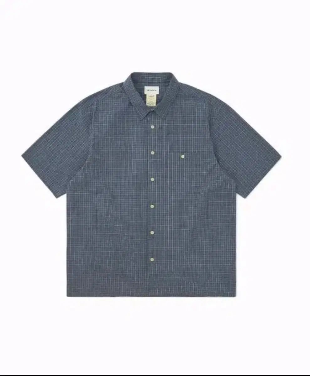 カーキース ボーダーチェックシャツ ブルー Mサイズ 18,412円