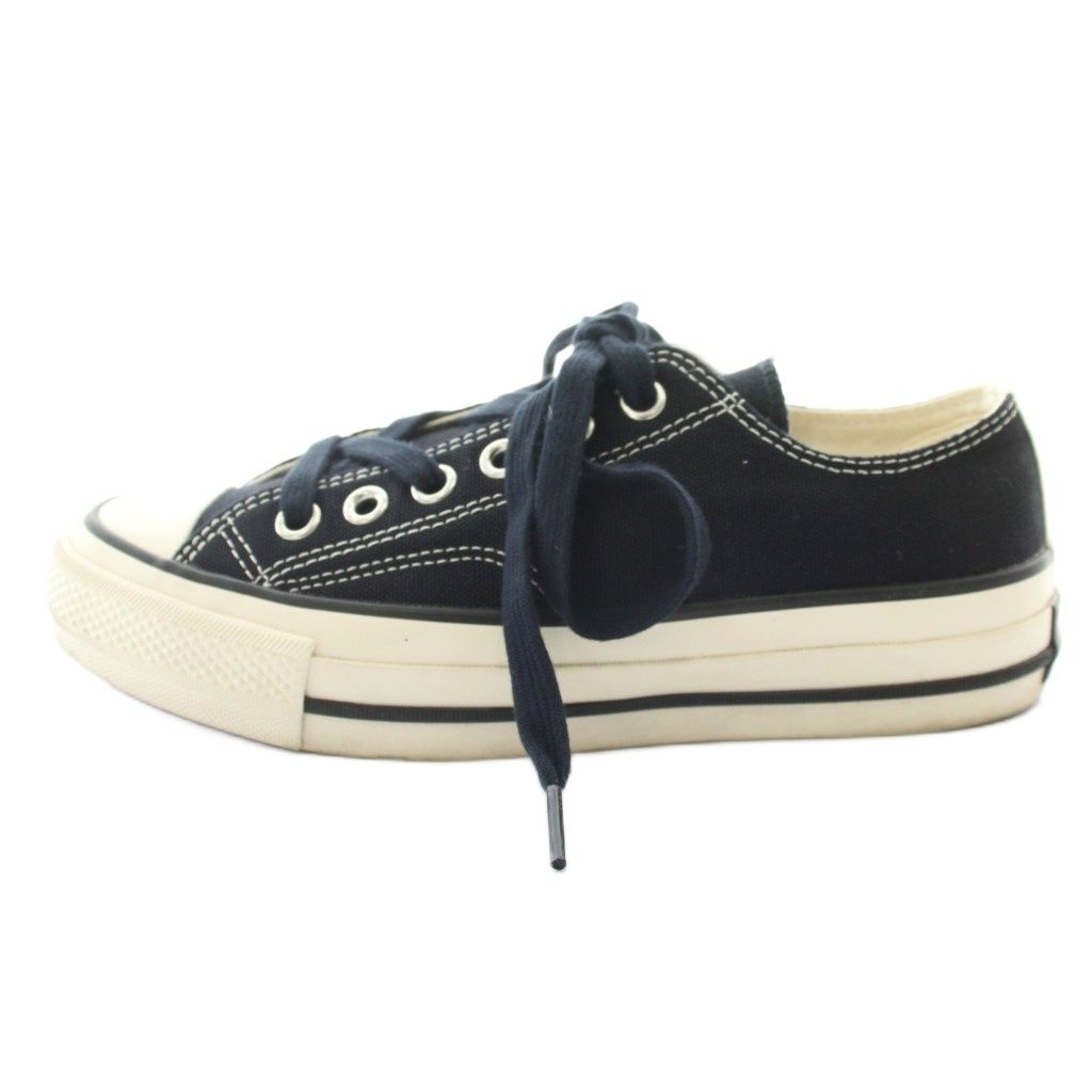 コンバース CONVERSE ADDICT チャックテイラー キャンバス OX スニーカー ローカット US5.5 24cm 黒 ブラック 1AD661 /KU
