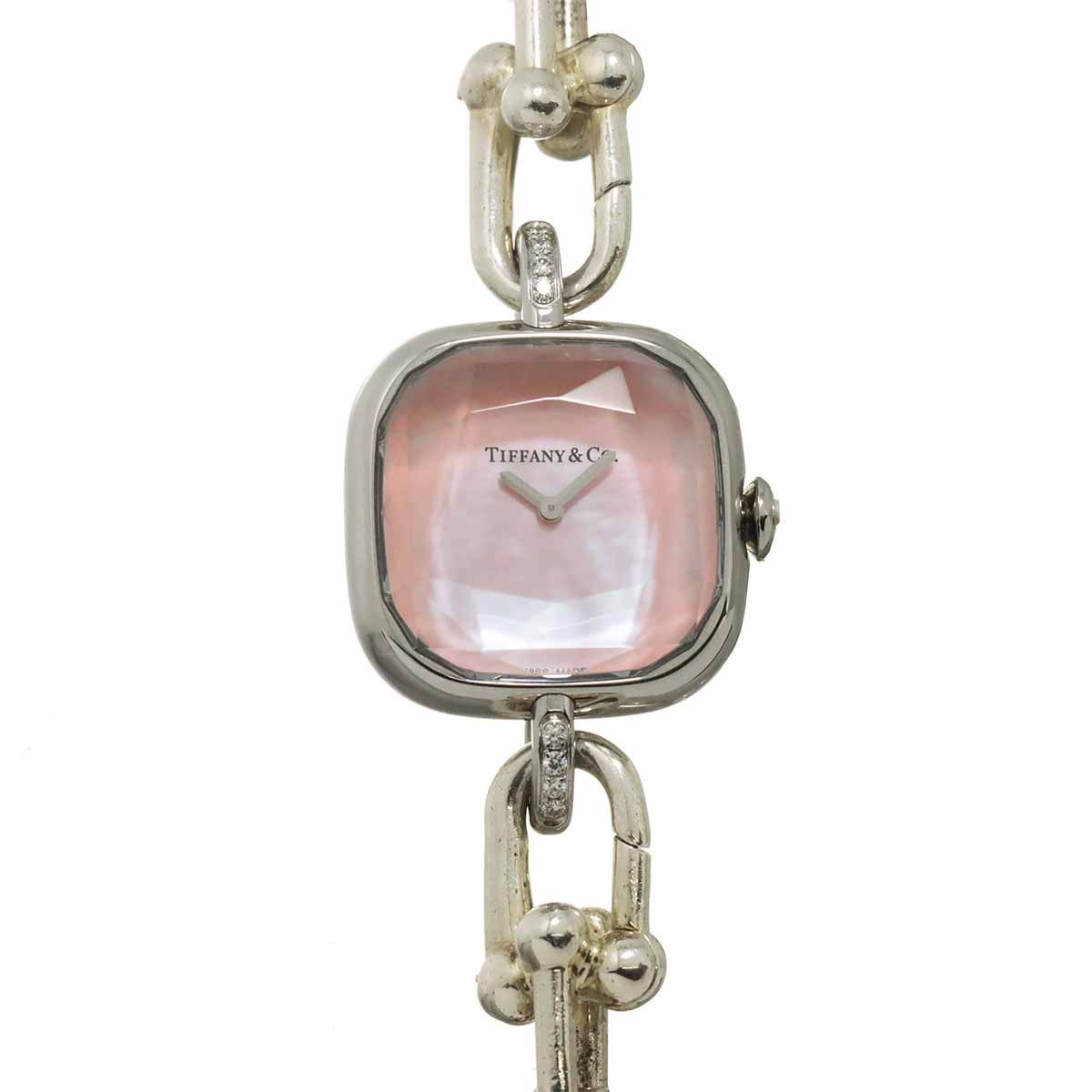 ティファニー TIFFANY&Co. ハードウェア ウォッチ 74849814 レディース 腕時計 ラグダイヤ SV925 クォーツ Hardware Watch 90335118