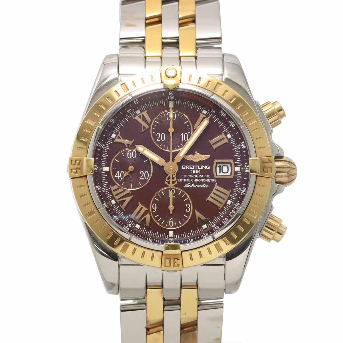 ブライトリング BREITLING クロノマット エボリューション コンビ C13356 クロノグラフ メンズ 腕時計 PG 自動巻き Chr Chronomat 90337409 368,100円