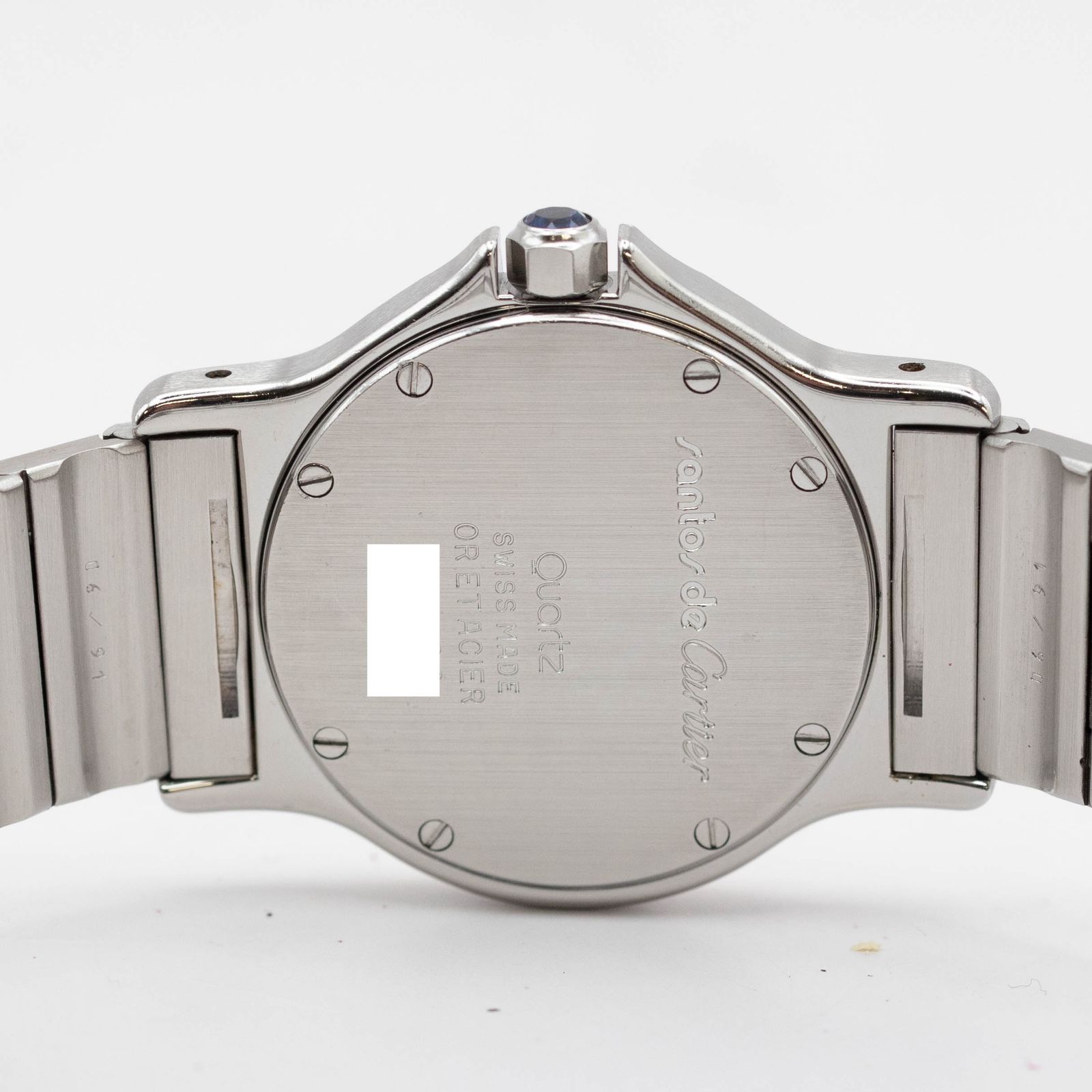 カルティエ Cartier サントス オクタゴン W2001583 Cartier Santos クォーツ 腕時計 メンズ・ユニセックス アイボリー