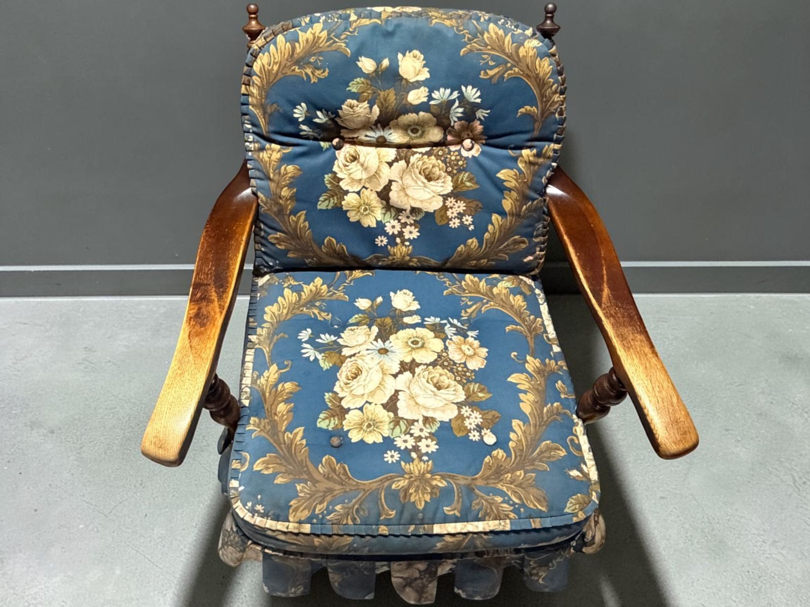 飛騨産業 HIDA キツツキ 穂高 1人掛けソファ アームチェア シングル 穂高シリーズ 花柄 ファブリック 2 70*70*80 070826 16,546円