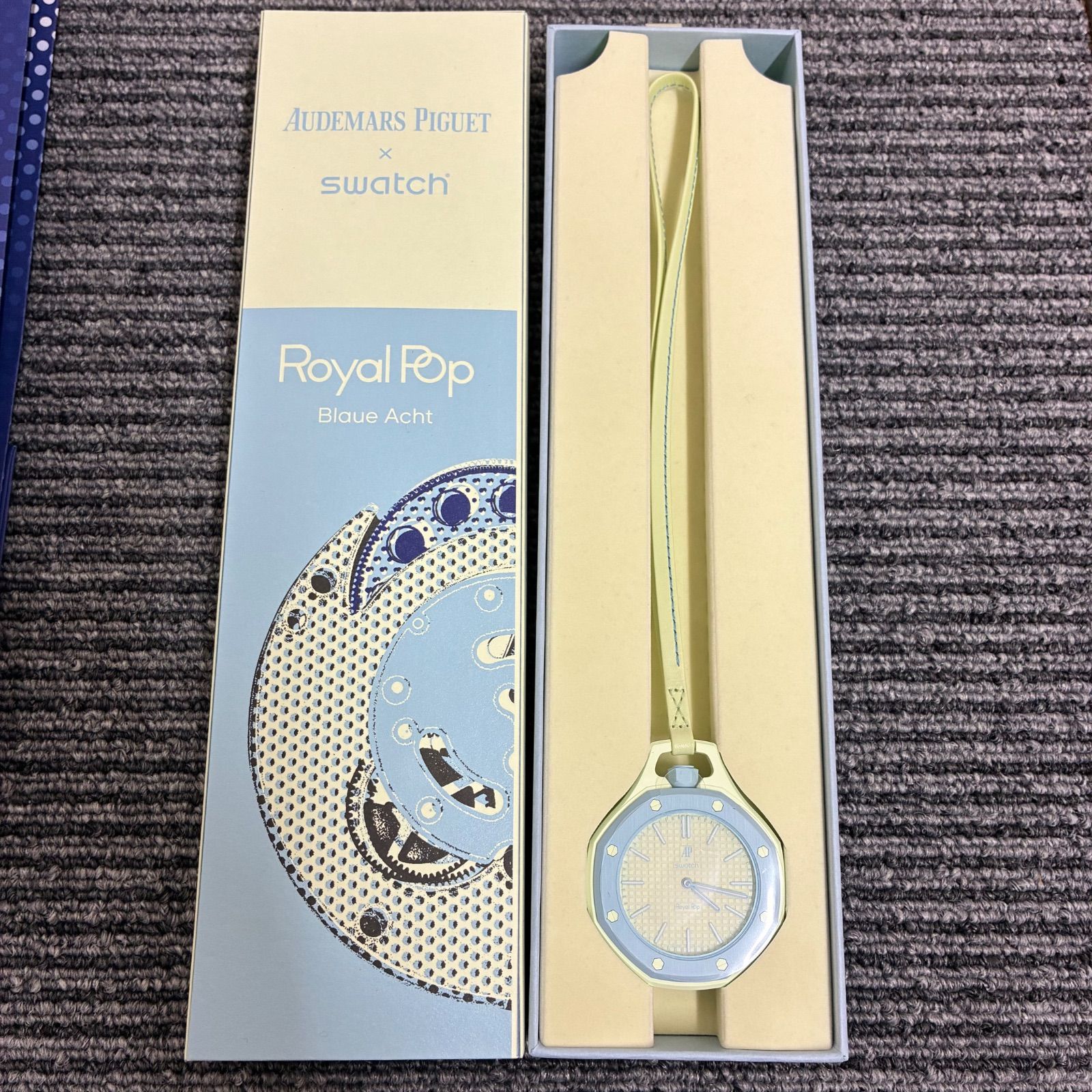 新品未使用】Audemars Piguet × Swatch 『Royal Pop』 Blaue Acht 