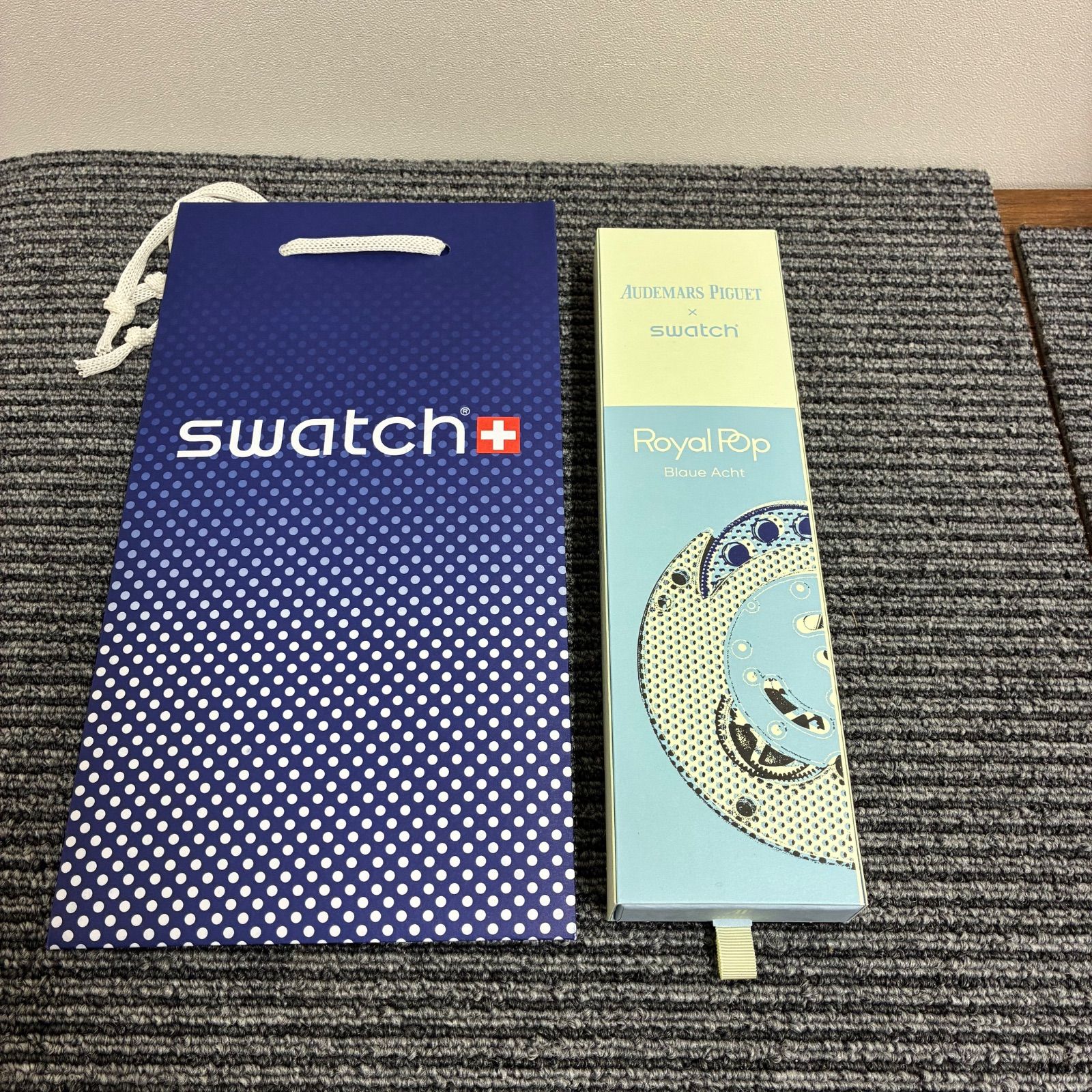 新品未使用】Audemars Piguet × Swatch 『Royal Pop』 Blaue Acht 