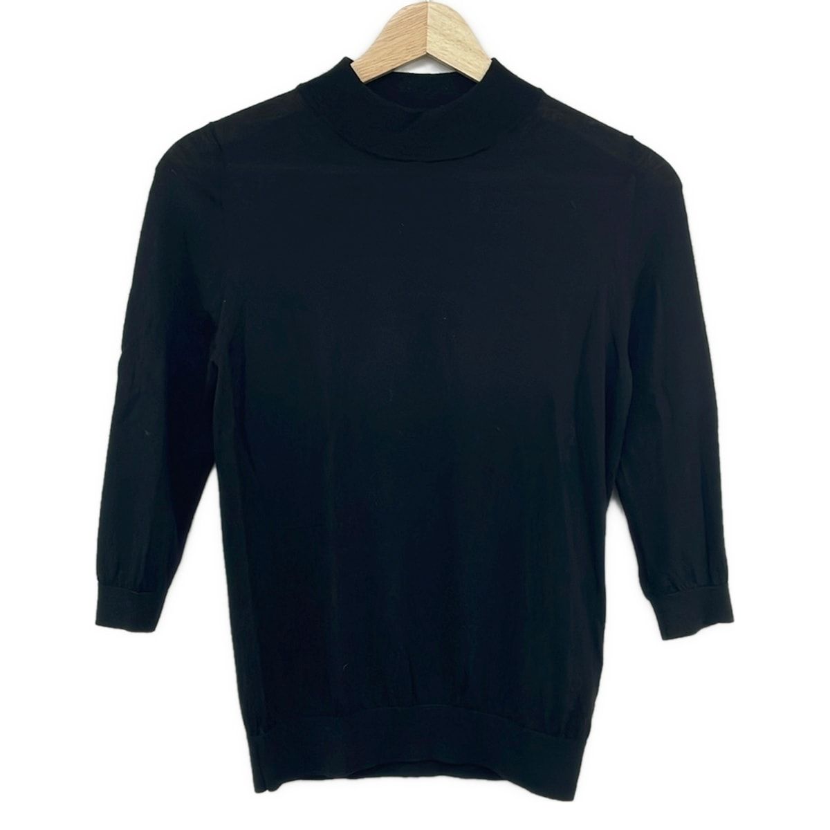 MargaretHowell(マーガレットハウエル) 長袖セーター サイズ2 M レディース - 黒 ハイネック 6,624円