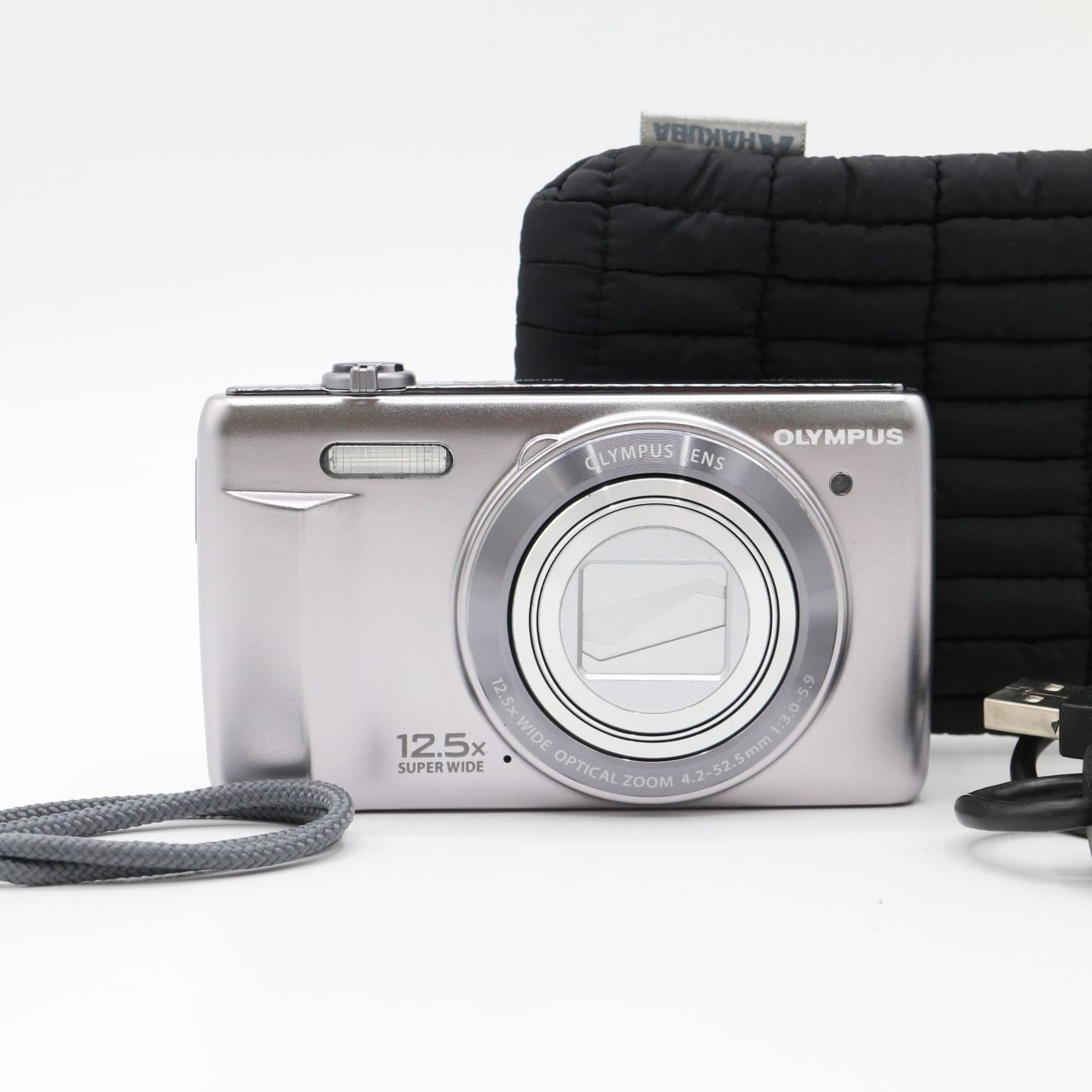 <<液晶保護フィルム装着済み！！>>【良品】OLYMPUS オリンパス VR-360 シルバー #LE2028908