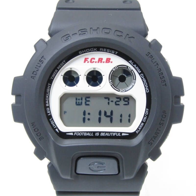 美品 CASIO G-SHOCK Gショック DW-6900X F.C.Real Bristol 本体のみ FCRB-260120 2026年コラボ デジタル ブラック 黒 28013153