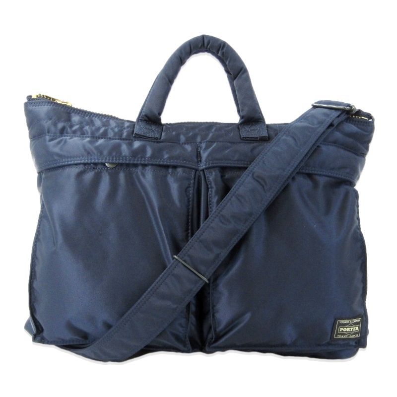 PORTER ポーター ショートヘルメットバッグ タンカー 622-26110 TANKER SHORT HELMET BAG トートバッグ ネイビー 47000447