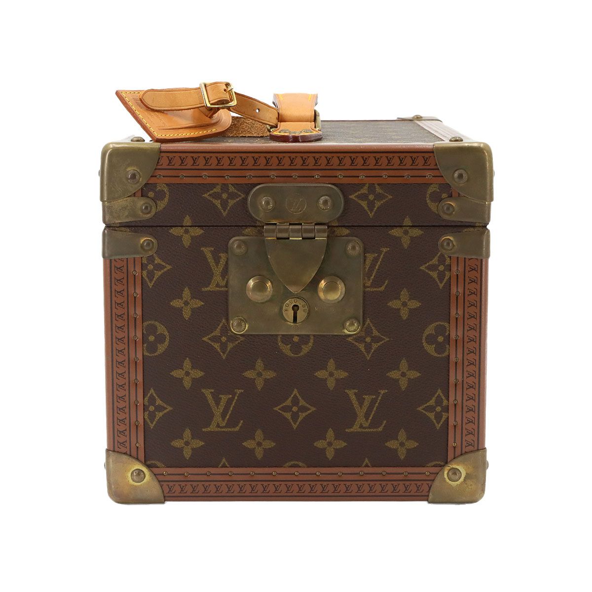 ルイ ヴィトン LOUIS VUITTON モノグラム ボワット フラコン メイクボックス バニティ ハンド バッグ ブラウン M21828 90333372 130,000円