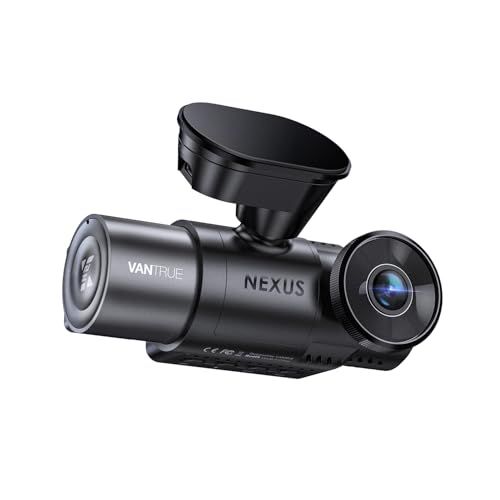 N◆VANTRUE N2X【車外+車内 1944P+1080P】 ドライブレコーダー 2.7K 500万画素 前後カメラ 一体型 ドラレコ 前後HDR 超強暗視 Starvis 2 IMX675センサー搭載 160度超広角 赤外線暗視 2イン 360828d5