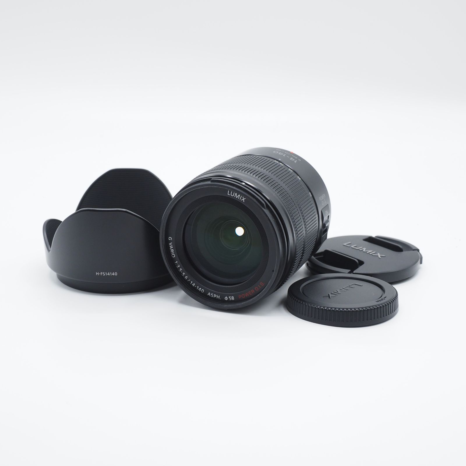 파나소닉 G 바리오 14-140mm/F3.5-5.6 ASPH /POWER O.I.S. 블랙 H-FS14140-KA 브랜드 뉴 #3228