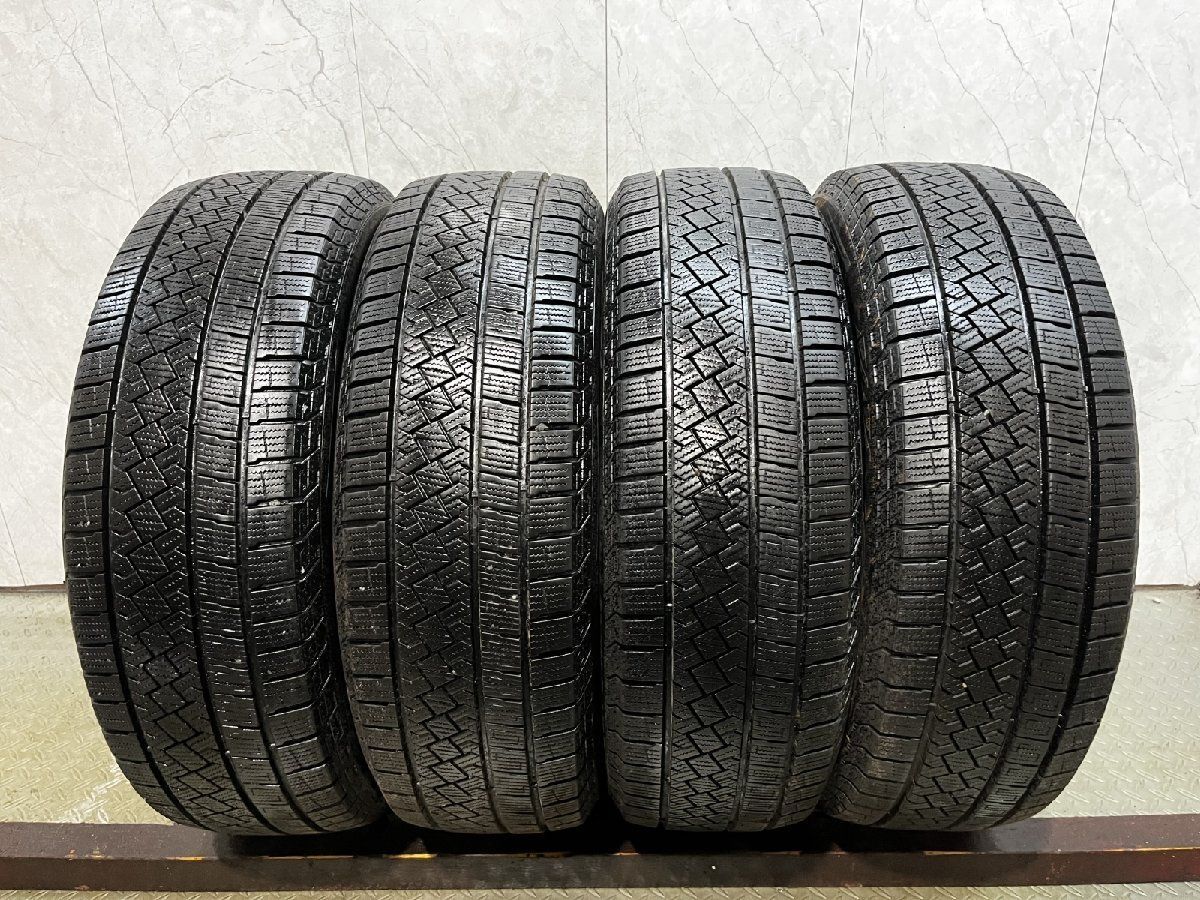 PIRELLI ICE ZERO ASIMMETRICO 195/60R17 17インチ スタッドレス 4本 24年製 バリ溝 60プリウス ライズ ロッキー レックス等　(KTY272)
