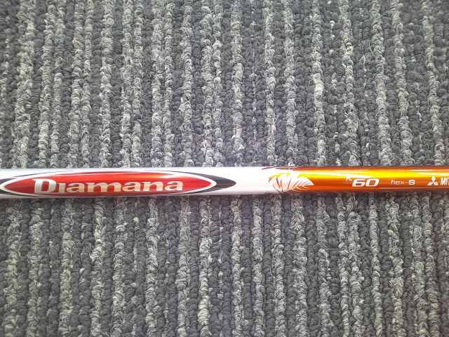 中古 シャフト 三菱ケミカル Diamana R60（S） テーラーメイド用スリーブ 43.75インチ/S/0[5087]■博多