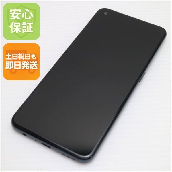 新品同様 SIMフリー OPPO A55s 5G 64GB ブラック スマホ 白ロム 本体 即日発送 土日祝発送OK あすつく 10,549円
