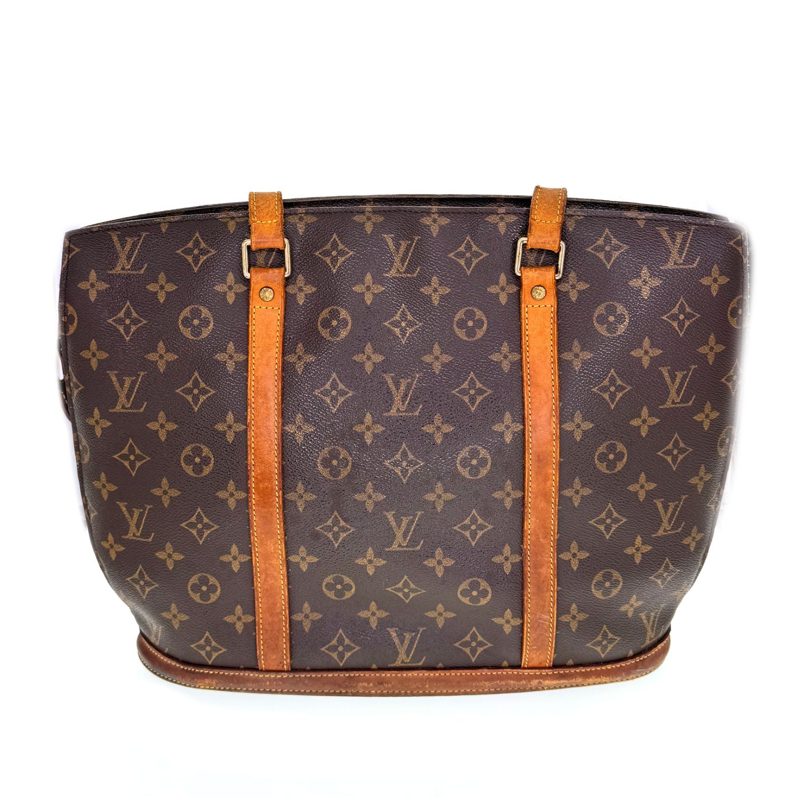 【中古・ジャンク】 LOUIS VUITTON ルイヴィトン M51102 バビロン モノグラム トートバッグ レディース メンズ バッグ ブラウン ブランド