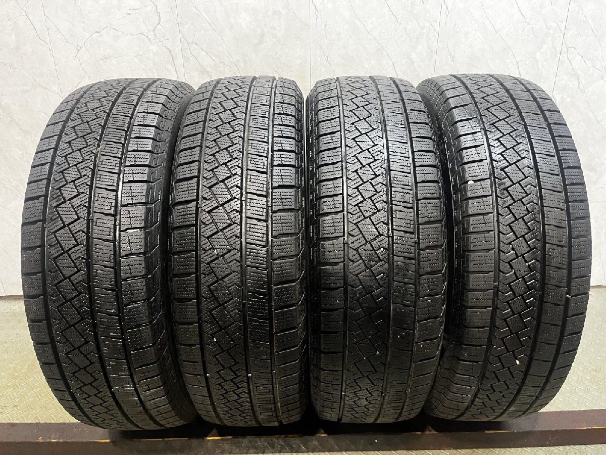 PIRELLI ICE ZERO ASIMMETRICO 195/60R17 17インチ スタッドレス 4本 24年製 バリ溝 60プリウス ライズ ロッキー レックス等　(KTY275)
