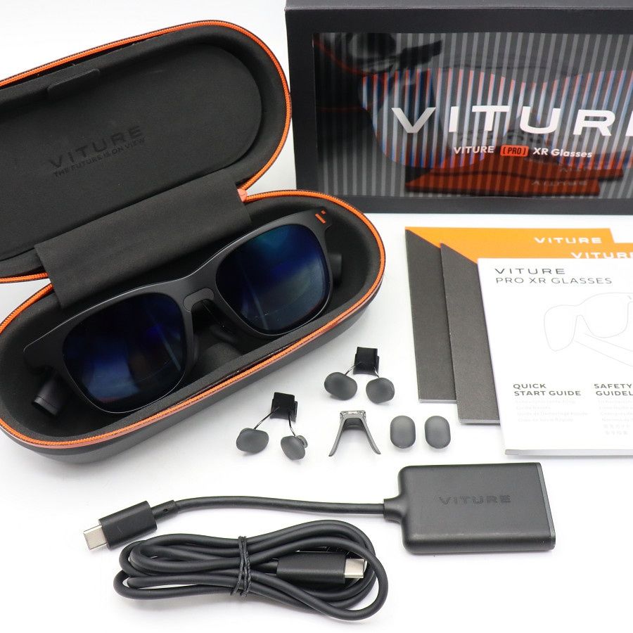 【美品】VITURE Pro XR V1241 ジェットブラック スマートグラス ヴィチュアー 本体