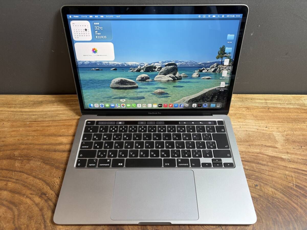 ［美品］Apple MacBook Pro（13インチ, 2020）/ Core i5 / メモリ16GB / SSD512GB / Windows11 / Office2024 / CJ904