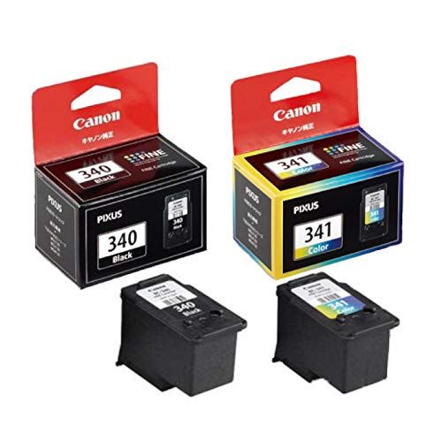 【純正品】CANON FINEカートリッジ BC-340(ブラック) + BC-341(3色カラー)セットpms efbc3e37