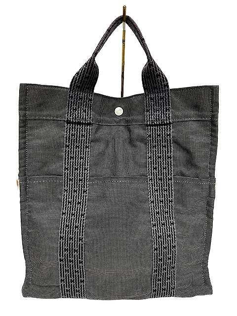 【中古】HERMES エルメス　リュック/キャンバス/GRY/エールライン/アドMM＿s07＿セルモアから出品＿s-0029-r07
