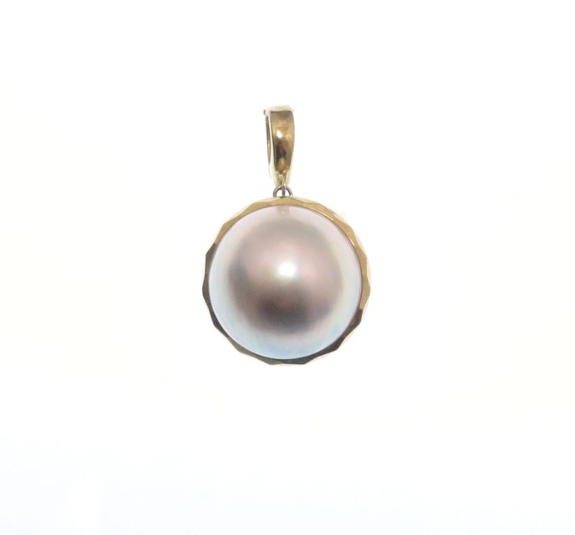 JEWELRY ジュエリー K18/MP/5.1g【205】 ペンダントトップ K18ゴールド K18 ゴールド K18刻印 レディース【中古】205