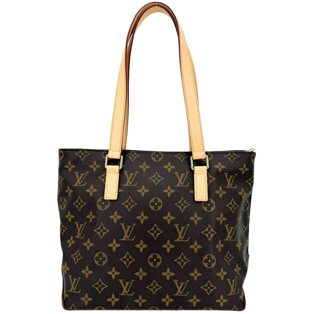 ルイヴィトン トートバッグ レディース カバピアノ ハンドバッグ 肩掛け CABASPIANO LOUIS VUITTON M51148 モノグラムキャンバス ブラウン 茶 ゴールド金具【中古品】