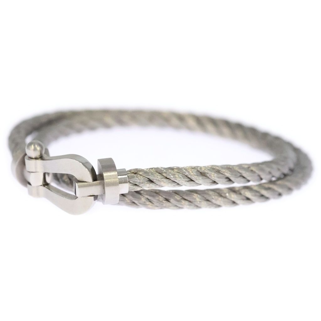 FRED (フレッド) FORCE 10 フォース ラージモデル ステンレススチール ブレスレット LM シルバー