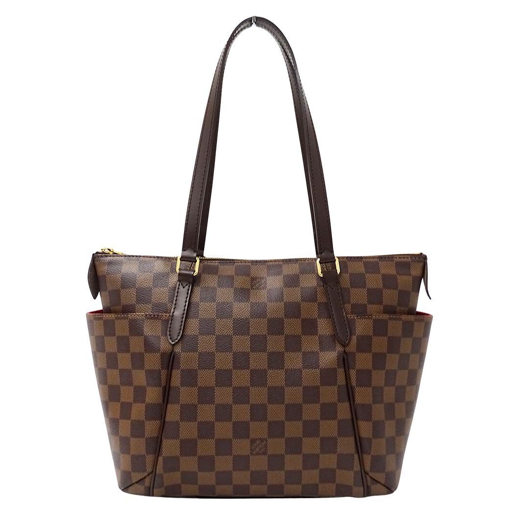 ルイ・ヴィトン LOUIS VUITTON バッグ ダミエ レディース ブランド トートバッグ トータリー PM N41282 ブラウン 肩掛け おしゃれ 【中古】