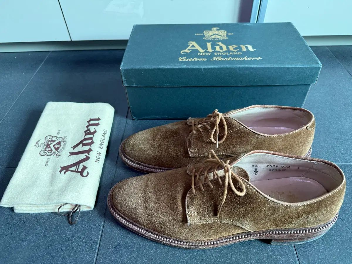 ALDEN オールデン 29336 F 8 5D スナッフ スウェード THE B ドビ フルセット