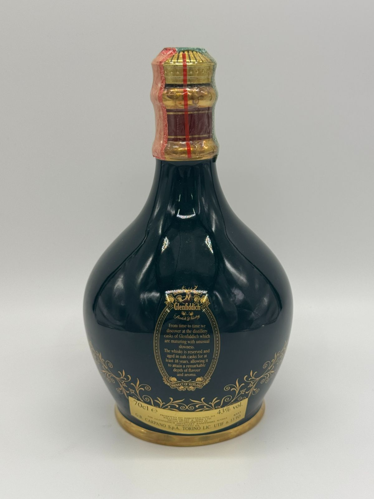 グレンフィディック18年 陶器ボトル 古酒- メルカリ