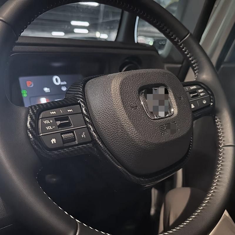 ホンダ Honda N-BOX 2024年モデル対応 ステアリングスイッチ周辺カバー 1枚 ABS製 カーボン調 貼り付け式 ハンドル内装 傷・擦れ防止 ドレスアップ 6,390円