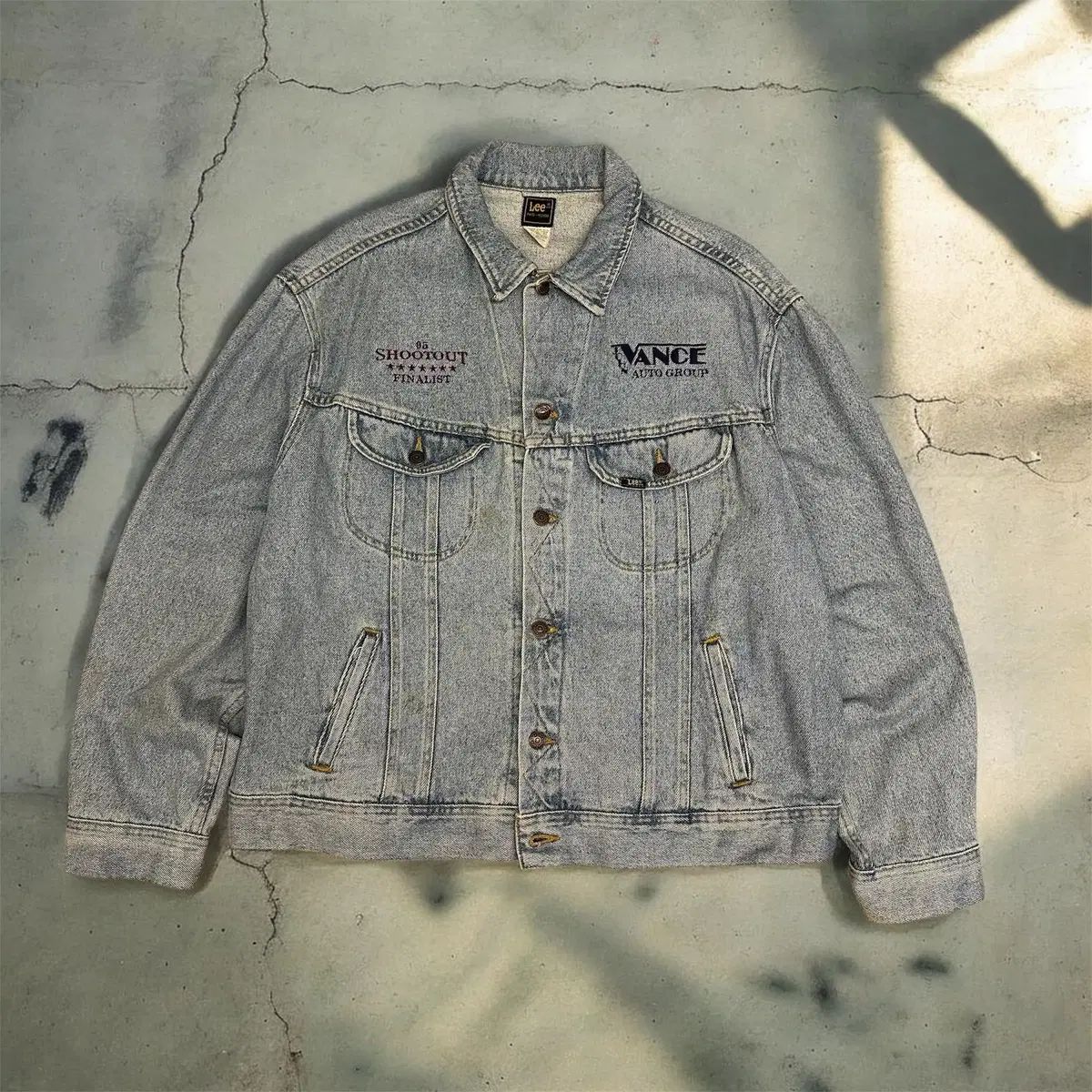 XL 80s USA MADE リー ライダートラッカー ジャケット