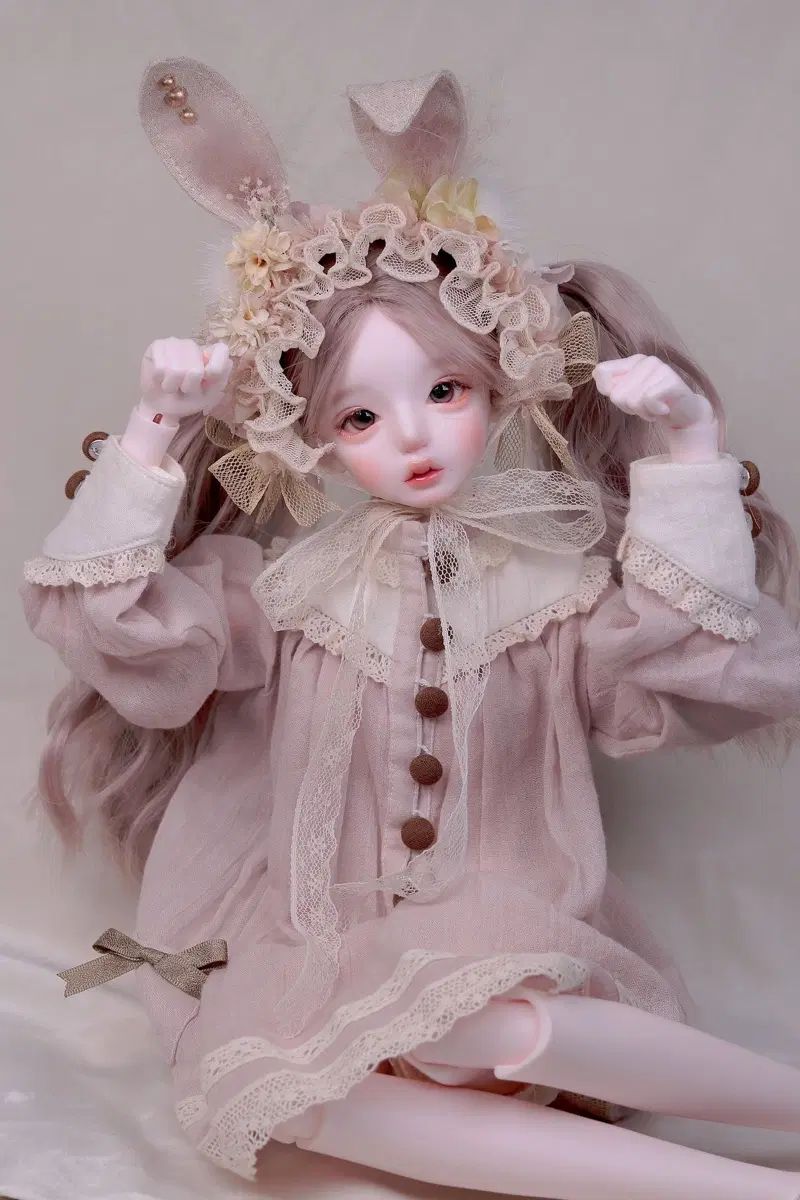 球体関節人形 msd フラッフィーピーチ 白いヨーグルトブラン (美白) HEAD 出品