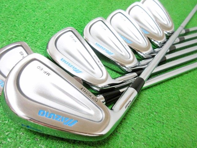 中古 レフティ ミズノ MP-60 アイアンセット 7本 #4-PW ダイナミックゴールド S200 左用