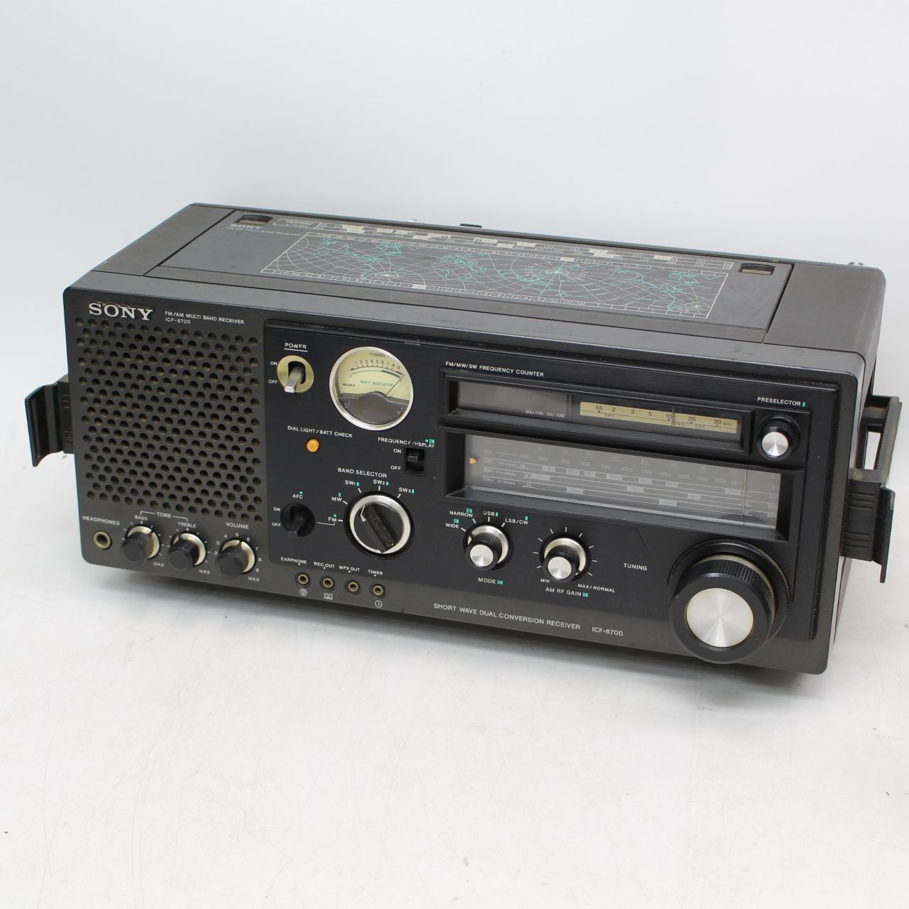 621)SONY ソニー マルチバンドレシーバー ICF-6700 BCLラジオ