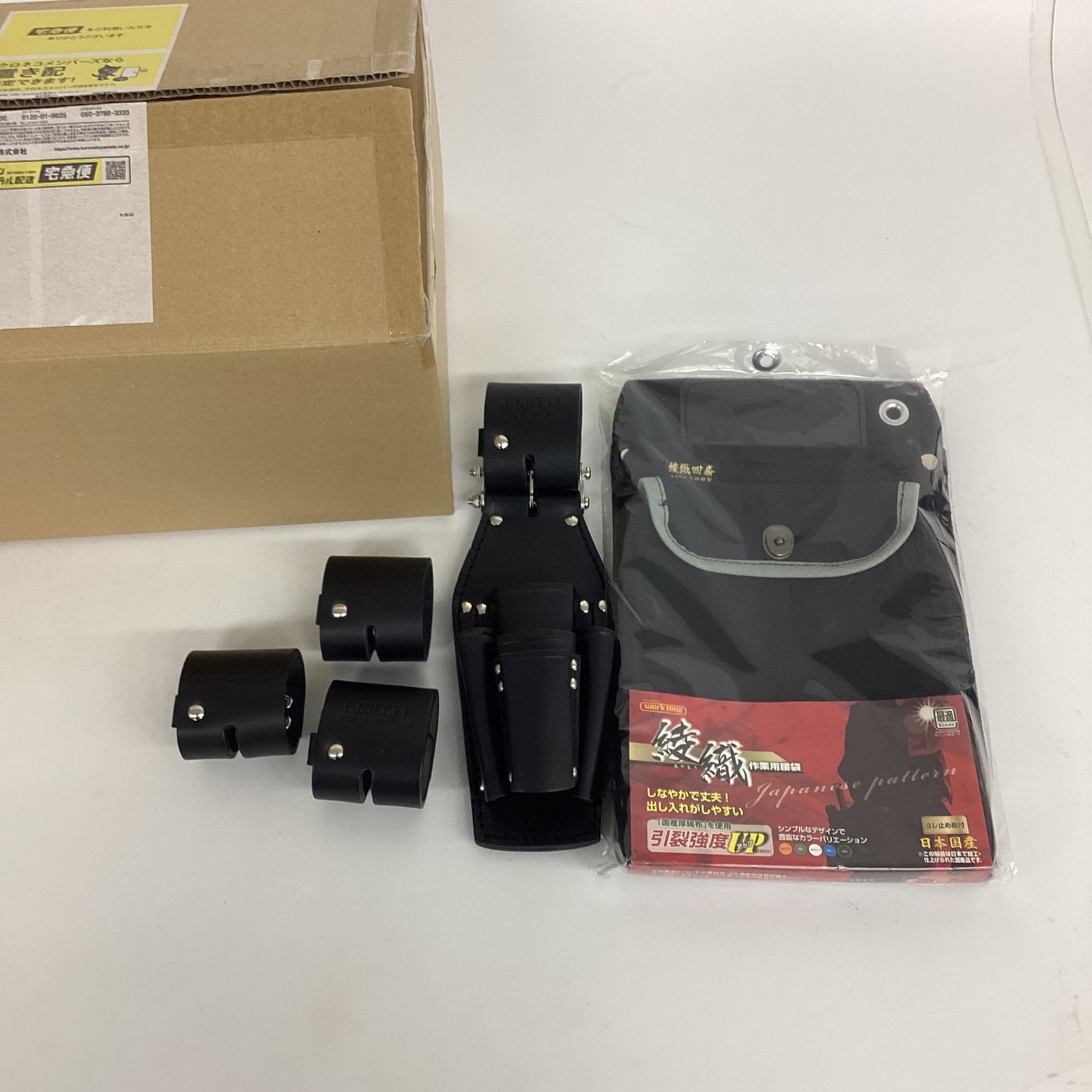 ニックス 腰袋 ドライバーホルダー ベルトループ コヅチ 腰袋 KCN-19DXBBK まとめ売り【狭山】