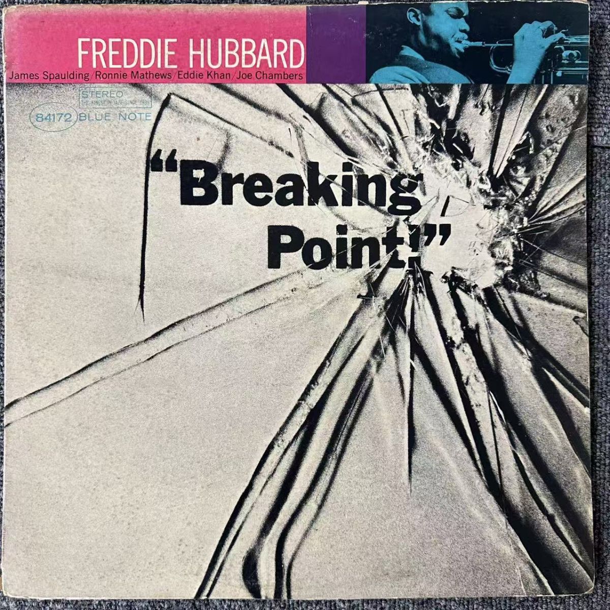 VAN GELDER刻印 FREDDIE HUBBARD / BREAKING POINT / BST 84172 / レコード/record/LP